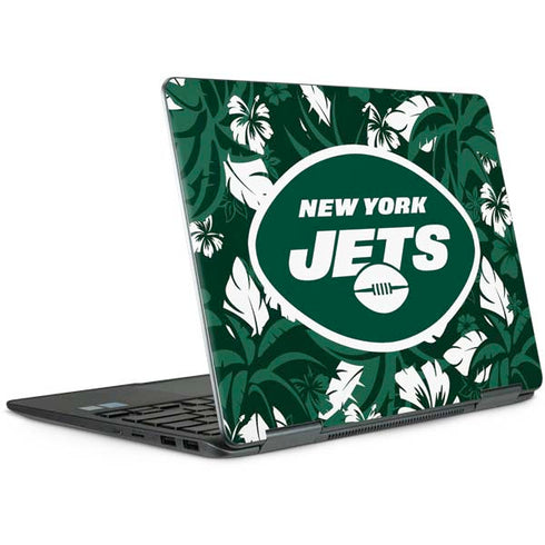 NFL New York Jets Tropical Print Notebook 9 Pro 13in (2017) Skin