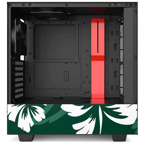 NFL New York Jets Tropical Print NZXT H510 Compact ATX Mid-Tower Case Skin