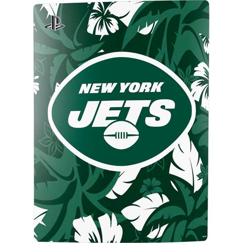NFL New York Jets Tropical Print PS5 Bundle Skin