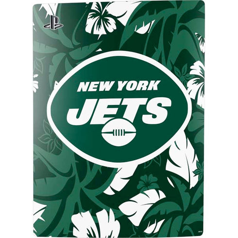 NFL New York Jets Tropical Print PS5 Digital Edition Bundle Skin