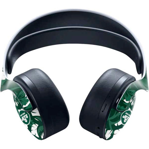 NFL New York Jets Tropical Print PULSE 3D Wireless Headset for PS5 Skin