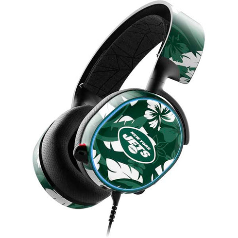 NFL New York Jets Tropical Print SteelSeries Arctis 3 Skin