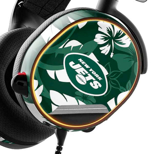 NFL New York Jets Tropical Print SteelSeries Arctis 3 Skin
