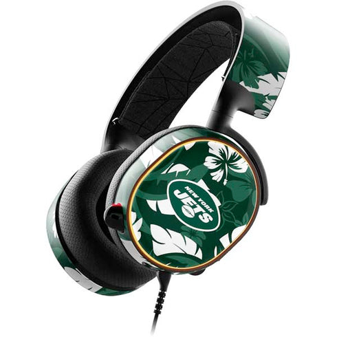 NFL New York Jets Tropical Print SteelSeries Arctis 5 Skin
