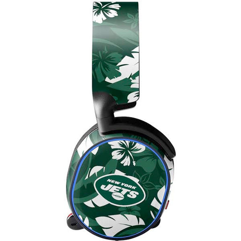 NFL New York Jets Tropical Print SteelSeries Arctis 5 Skin