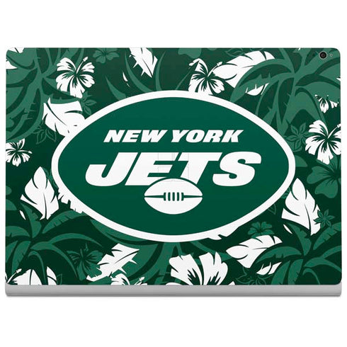 NFL New York Jets Tropical Print Surface Book 2 15in Skin