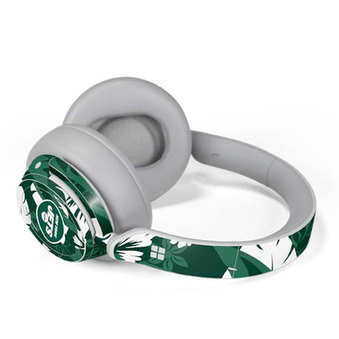 NFL New York Jets Tropical Print Surface Headphones Skin