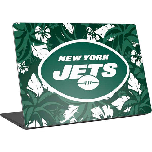 NFL New York Jets Tropical Print Surface Laptop 4 15in Skin