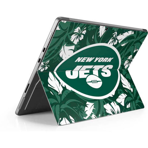 NFL New York Jets Tropical Print Surface Pro 8 Skin
