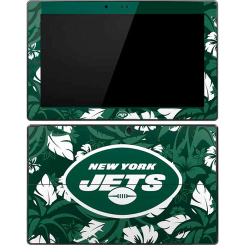 NFL New York Jets Tropical Print Surface Pro Tablet Skin