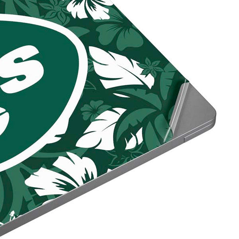 NFL New York Jets Tropical Print Universal Laptop 12in (9.8 x 6.8in) Skin