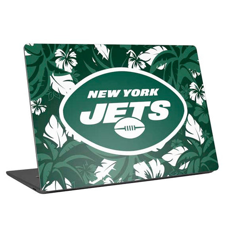 NFL New York Jets Tropical Print Universal Laptop 17in (13.8 x 10in) Skin