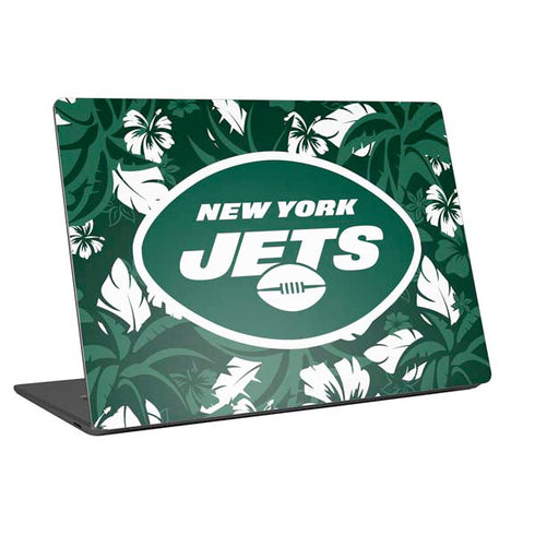 NFL New York Jets Tropical Print Universal Laptop 18in (14.6 x 10.6in) Skin