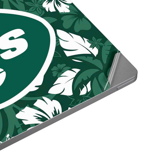 NFL New York Jets Tropical Print Universal Laptop 18in (14.6 x 10.6in) Skin
