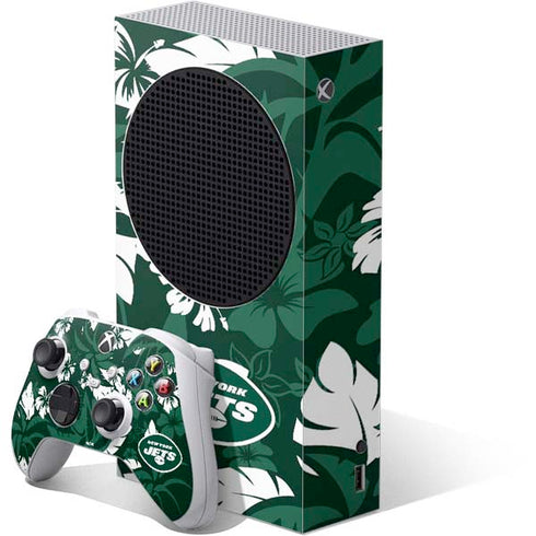 NFL New York Jets Tropical Print Xbox Series S Skins
