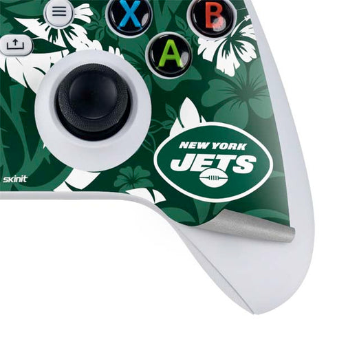 NFL New York Jets Tropical Print Xbox Series S Skins
