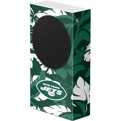 NFL New York Jets Tropical Print Xbox Series S Console Skin