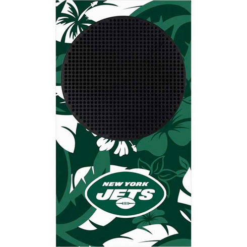 NFL New York Jets Tropical Print Xbox Series S Console Skin