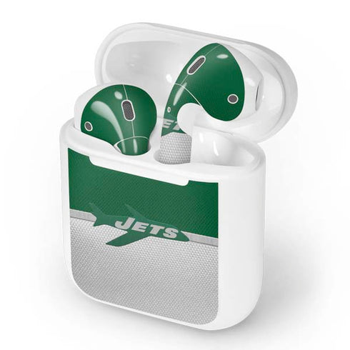 NFL New York Jets Vintage Apple AirPods Skin