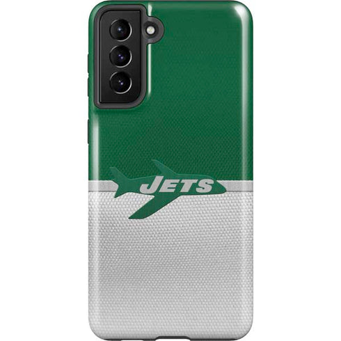 NFL New York Jets Vintage Galaxy S21 Plus 5G Pro Case