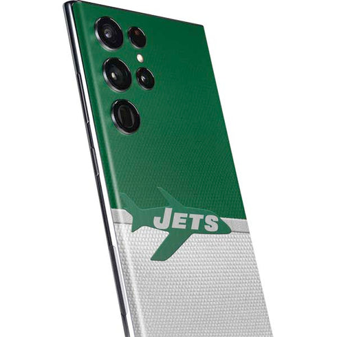 NFL New York Jets Vintage Galaxy S22 Ultra Skin