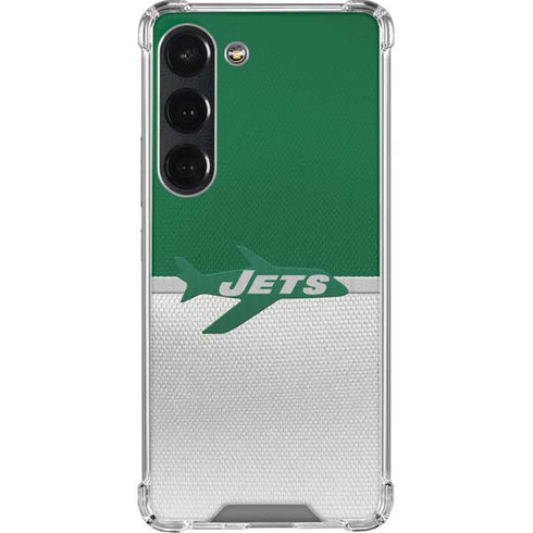 NFL New York Jets Vintage Galaxy S23 Clear Case