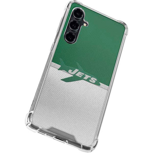 NFL New York Jets Vintage Galaxy S23 FE Clear Case