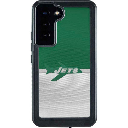 NFL New York Jets Vintage Galaxy S23 Plus Waterproof Case