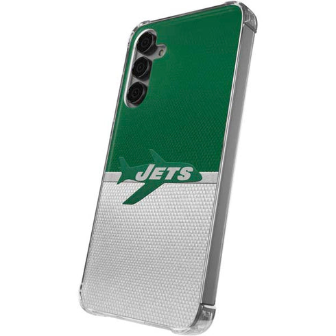 NFL New York Jets Vintage Galaxy S24 Plus Clear Case