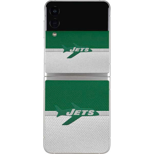 NFL New York Jets Vintage Galaxy Z Flip3 5G Skin
