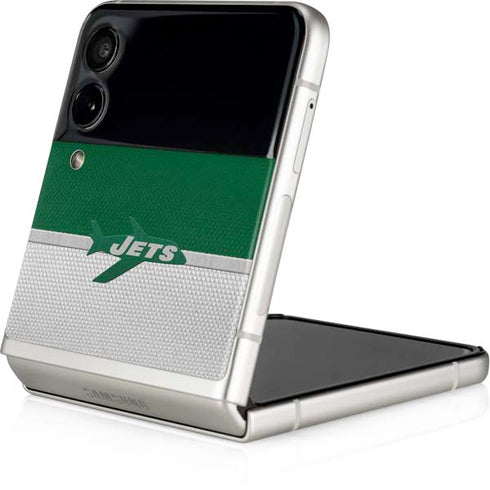 NFL New York Jets Vintage Galaxy Z Flip3 5G Skin