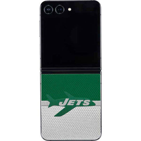 NFL New York Jets Vintage Galaxy Z Flip5 5G Skin