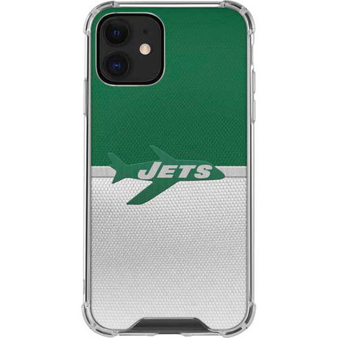 NFL New York Jets Vintage iPhone 12 Mini Clear Case
