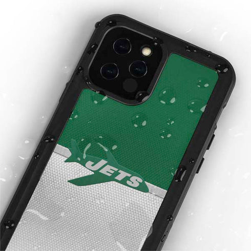 NFL New York Jets Vintage iPhone 12 Pro Waterproof Case