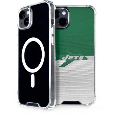NFL New York Jets Vintage iPhone 15 Plus MagSafe Case