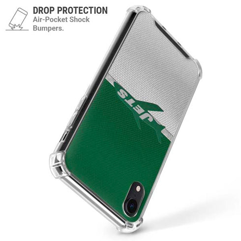 NFL New York Jets Vintage iPhone XR Clear Case