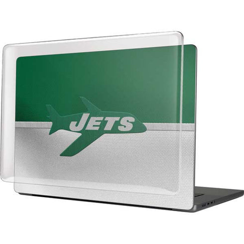 NFL New York Jets Vintage MacBook Pro 16in (2021-25) Case plus Skin