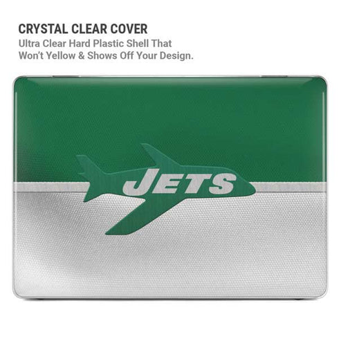NFL New York Jets Vintage MacBook Pro 16in (2021-25) Case plus Skin