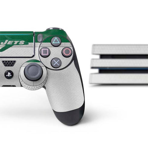 NFL New York Jets Vintage PS4 Pro Bundle Skin