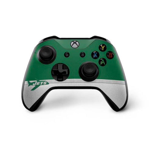NFL New York Jets Vintage Xbox One X Controller Skin