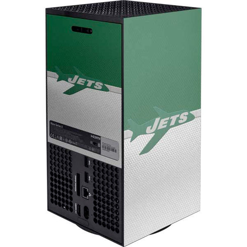 NFL New York Jets Vintage Xbox Series X Console Skin