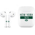 NFL New York Jets White Performance Series Apple AirPods Skin