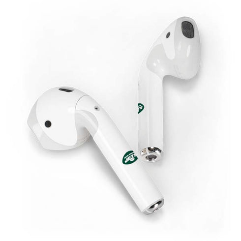 NFL New York Jets White Performance Series Apple AirPods Skin