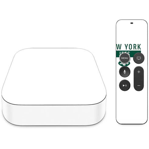 NFL New York Jets White Performance Series Apple TV Skin