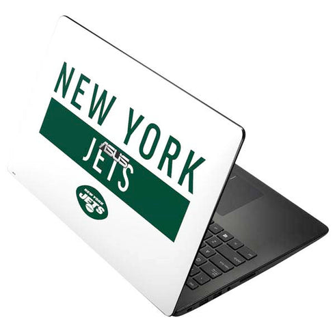 NFL New York Jets White Performance Series Asus X502CA 15.6 Skin
