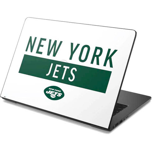 NFL New York Jets White Performance Series Dell Chromebook Skin