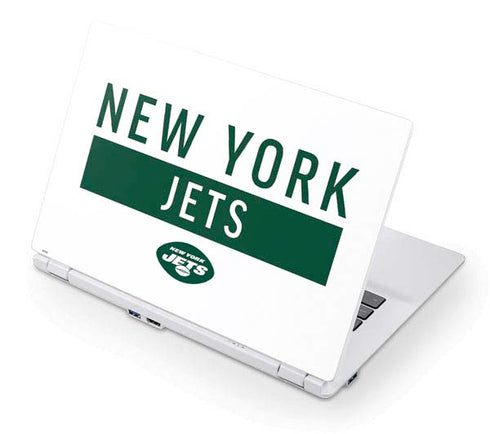 NFL New York Jets White Performance Series Acer Chromebook Skin