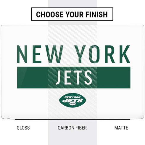 NFL New York Jets White Performance Series Dell Vostro Skin