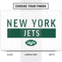 NFL New York Jets White Performance Series Dell Vostro Skin