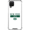 NFL New York Jets White Performance Series Galaxy A12 Clear Case